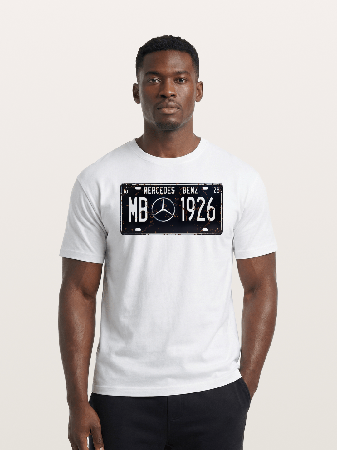 Commemorative license plate Cotton T-shirt