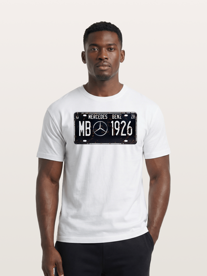 Commemorative license plate Cotton T-shirt