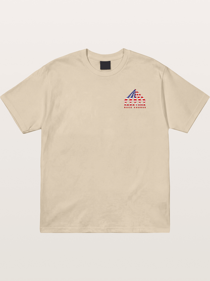 Saratoga Star Spangled Tent Top Gildan T-shirt