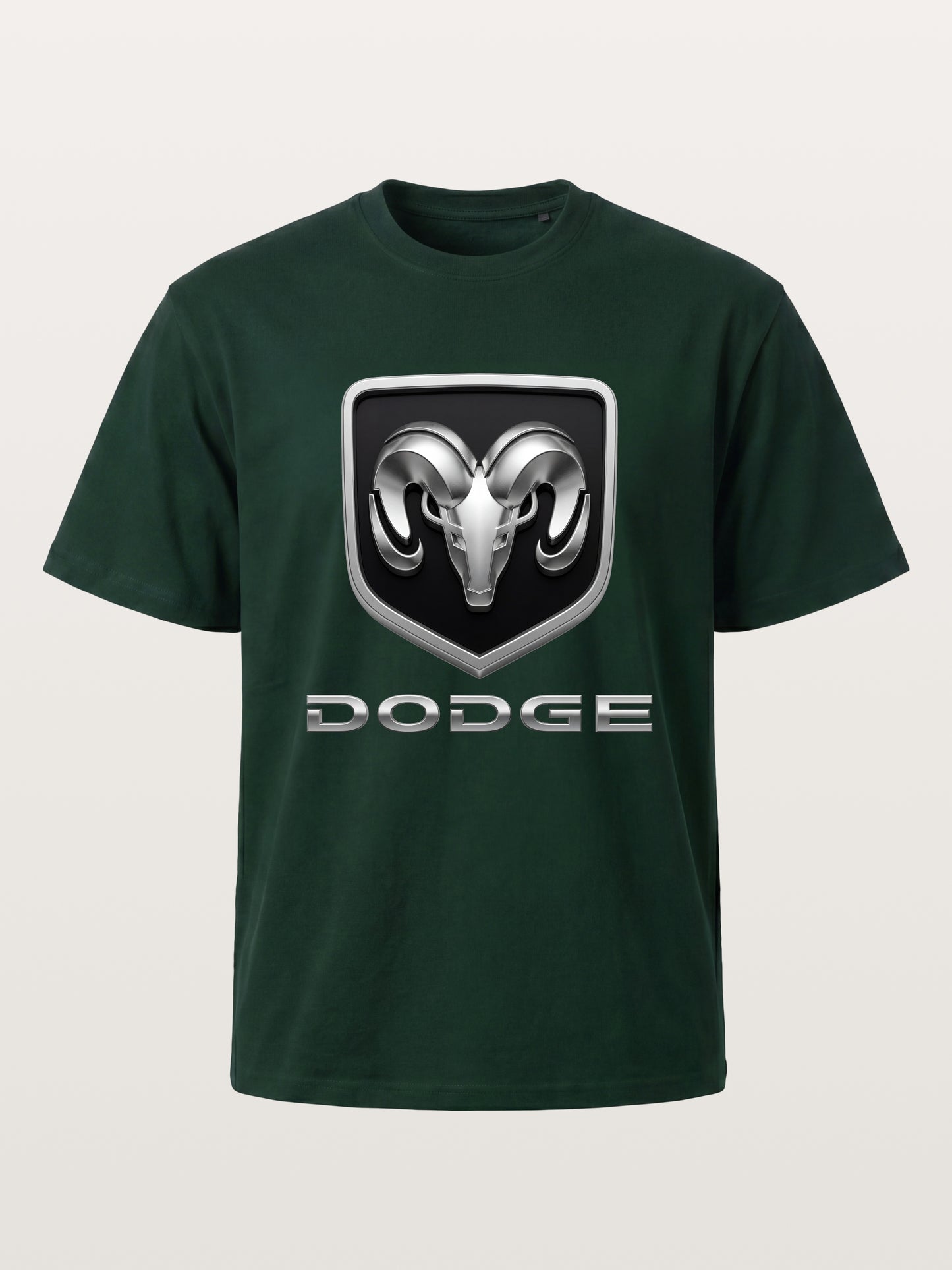 Silver Ram Shield Emblem Gildan T-shirt