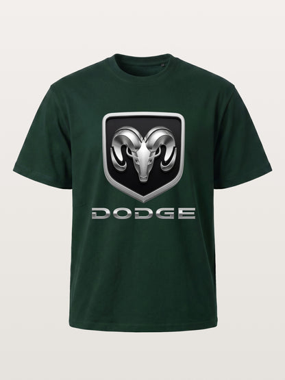 Silver Ram Shield Emblem Gildan T-shirt