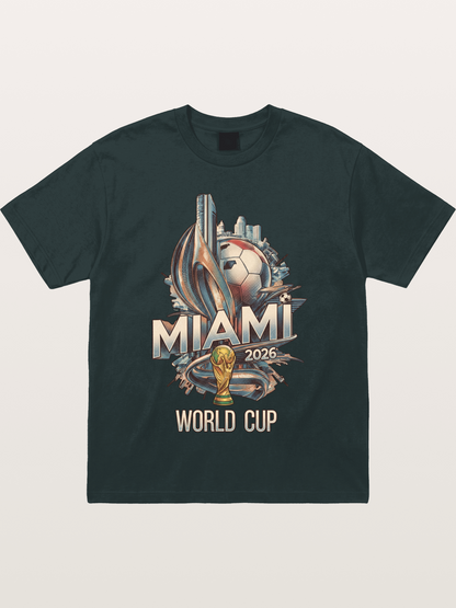 Miami World Cup 2026 Emblem Gildan T-shirt