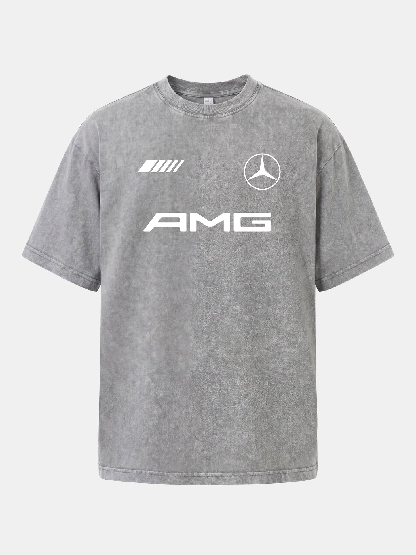 Mercedes AMG Three Element Dark Layout Washed T-shirt