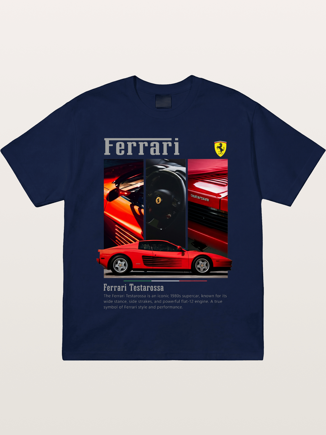 Ferrari Testarossa Classic Gildan T-shirt