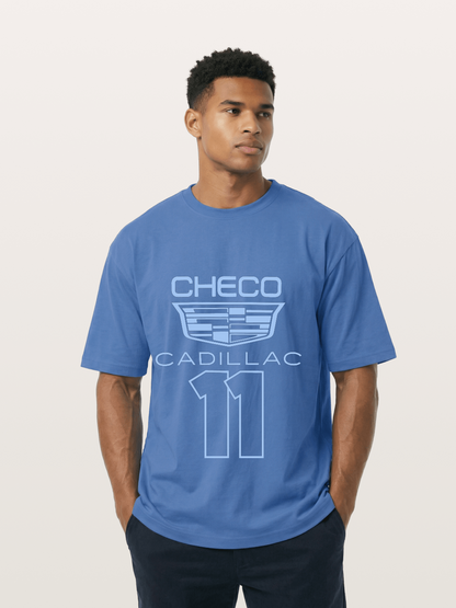 Checo Cadillac #11 Racing Emblem Gildan T-shirt