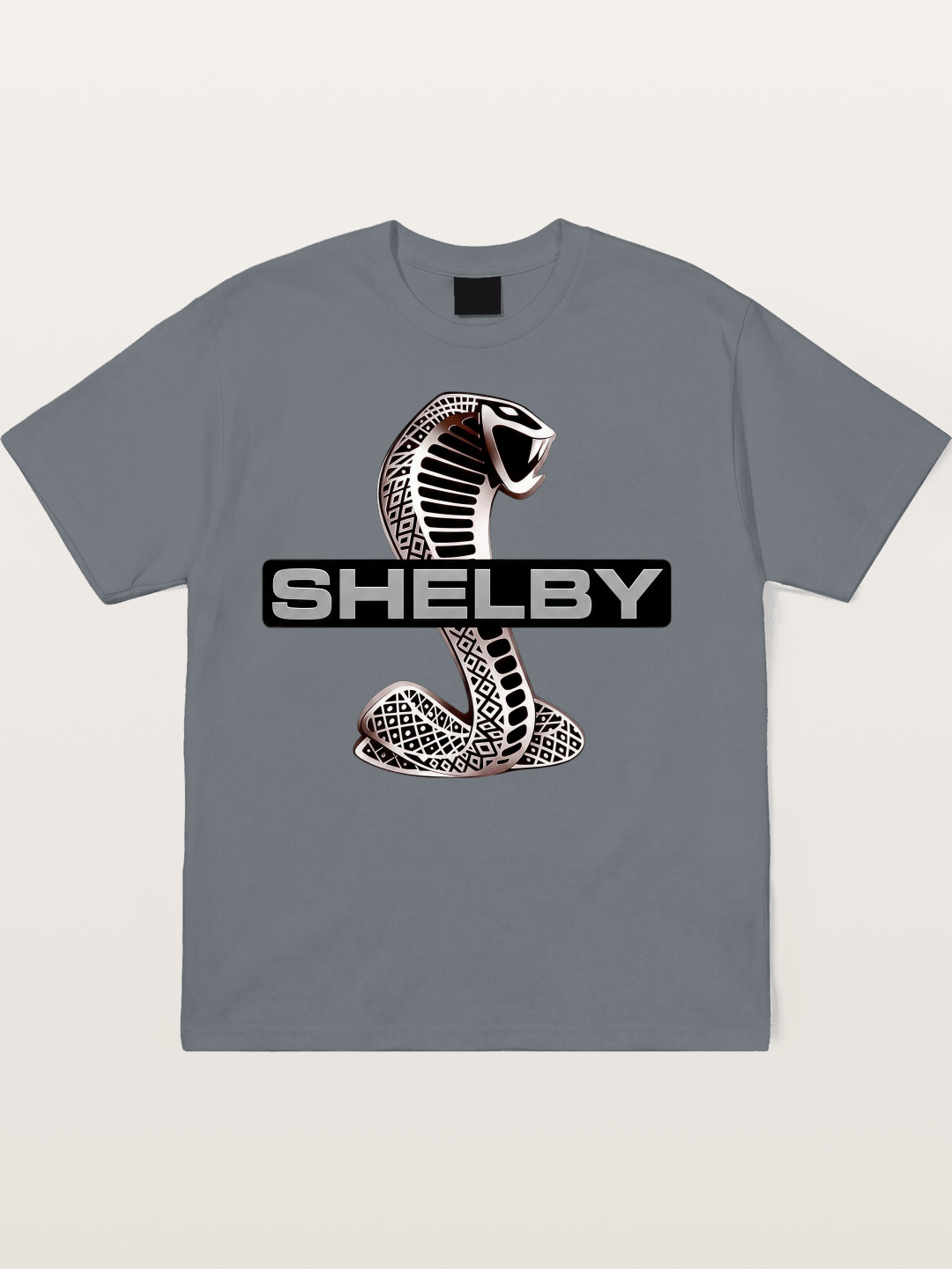 Shelby Cobra Logo Artwork Cotton T-shirt