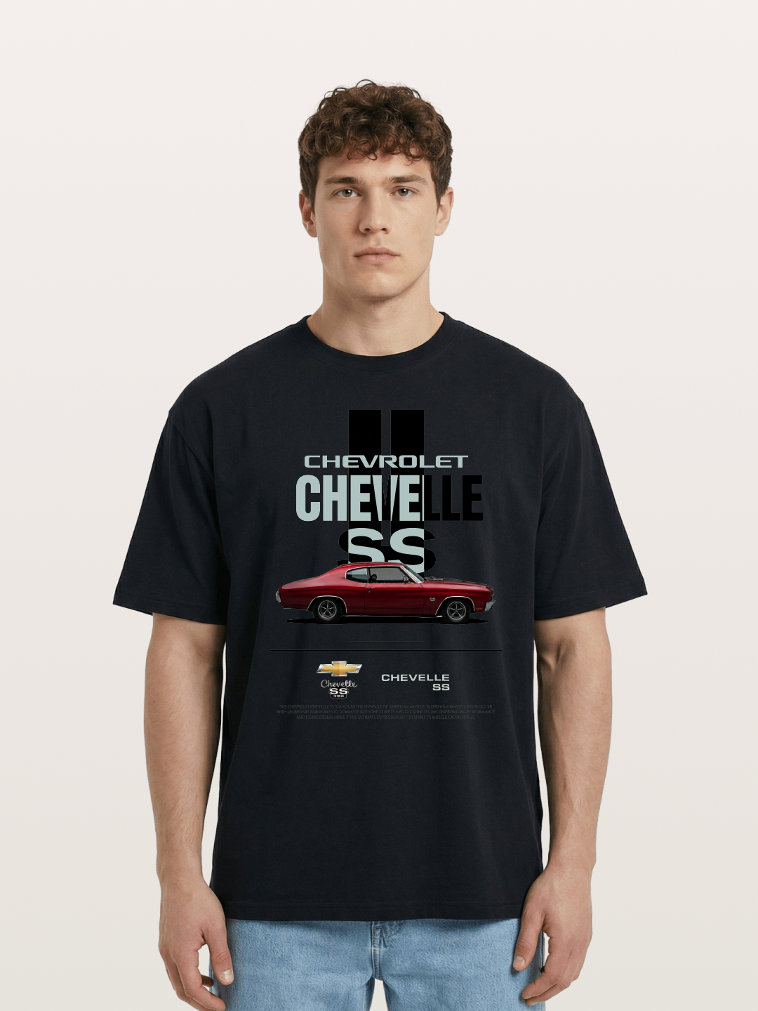 Crimson Power Cotton T-shirt
