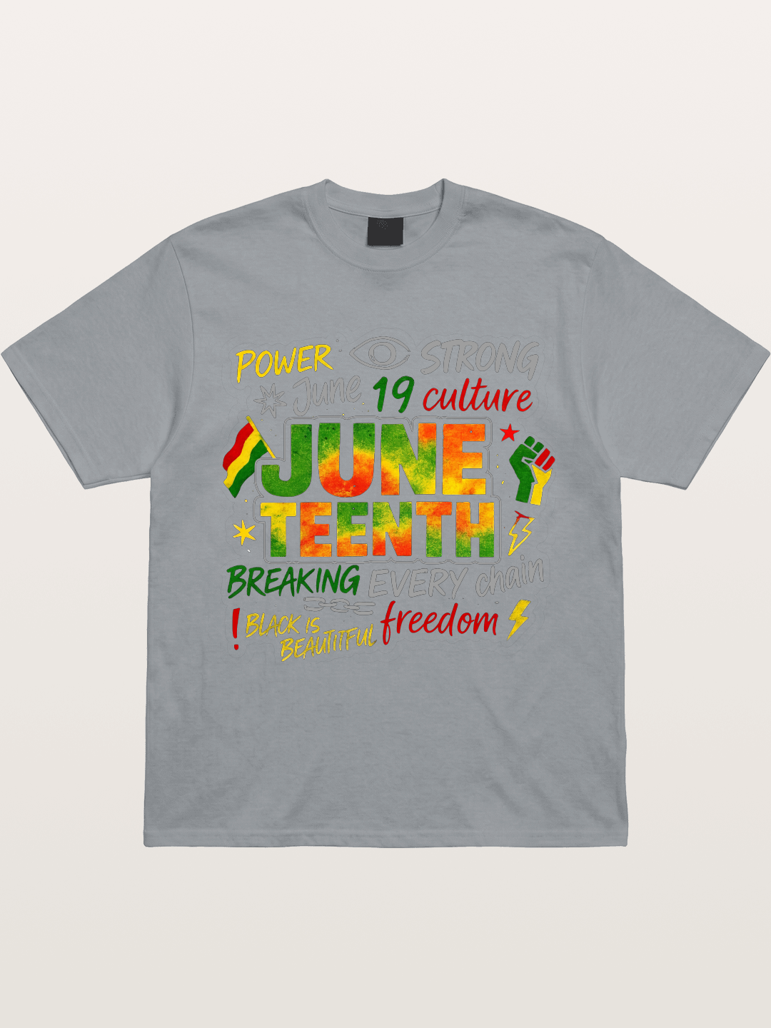 Juneteenth Breaking Every Chain Gildan T-shirt
