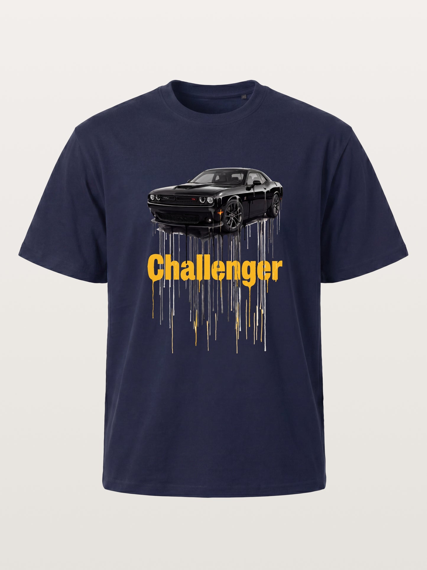 Drip Paint Challenger Poster Gildan T-shirt