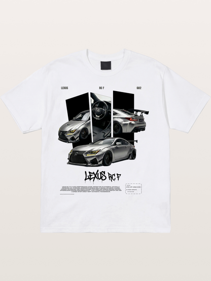 Lexus RC F Multi-Angle Print Cotton T-shirt