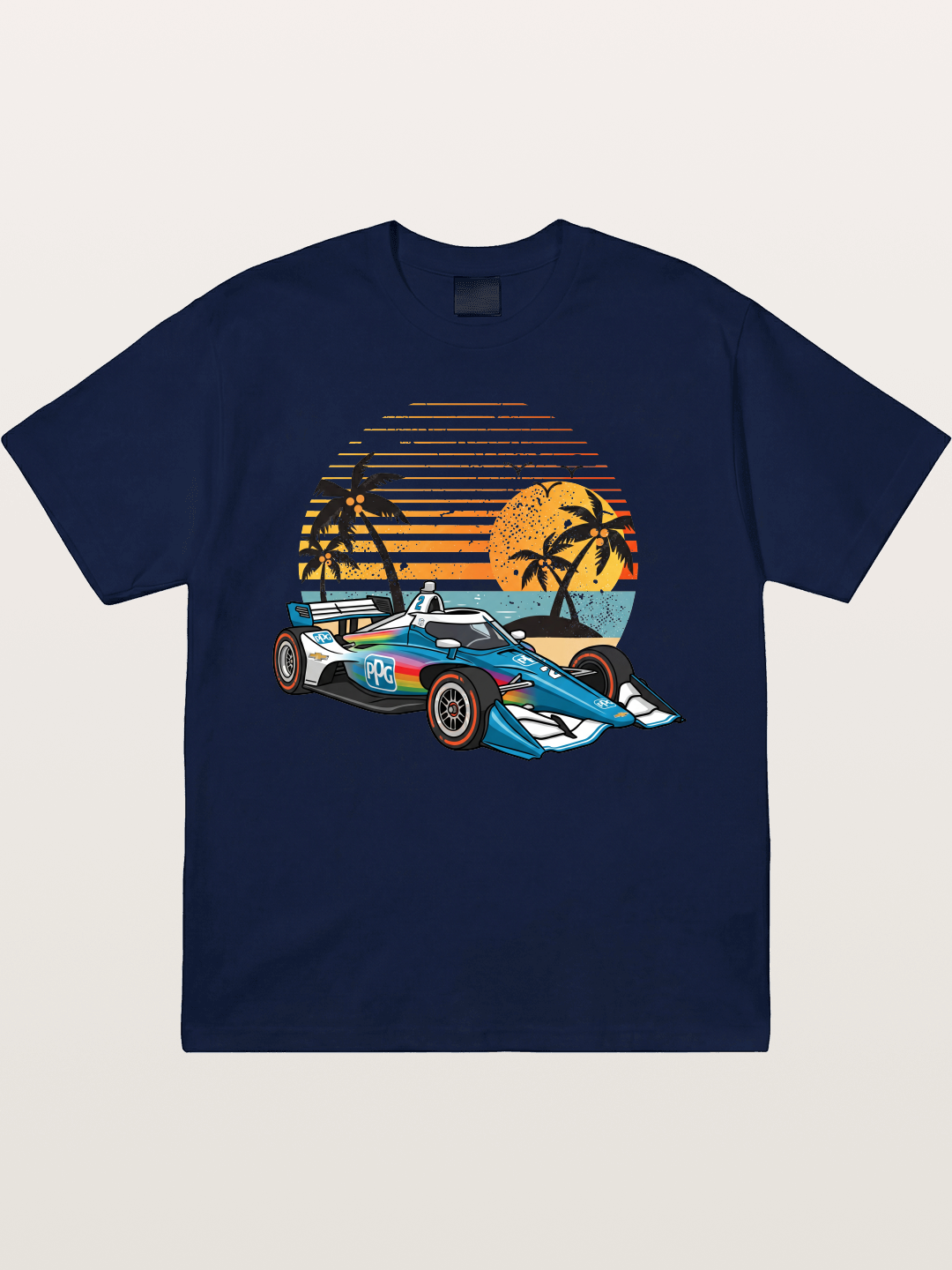 Palm Sunset Indy Car Classic Gildan T-shirt
