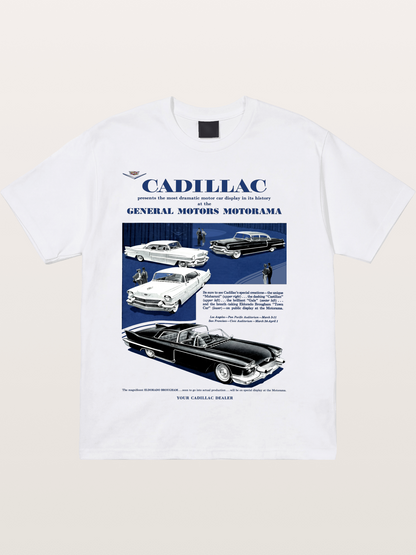 Cadillac Classic Car History Art Cotton T-shirt