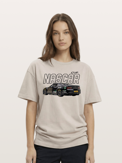 Black Cup Cotton T-shirt