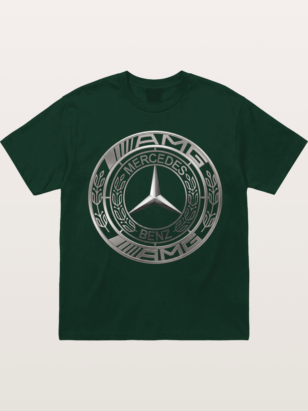 Mercedes-Benz Silver Logo Gildan T-shirt