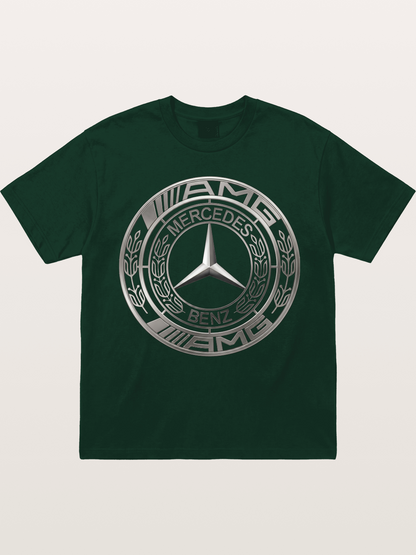 Mercedes-Benz Silver Logo Gildan T-shirt