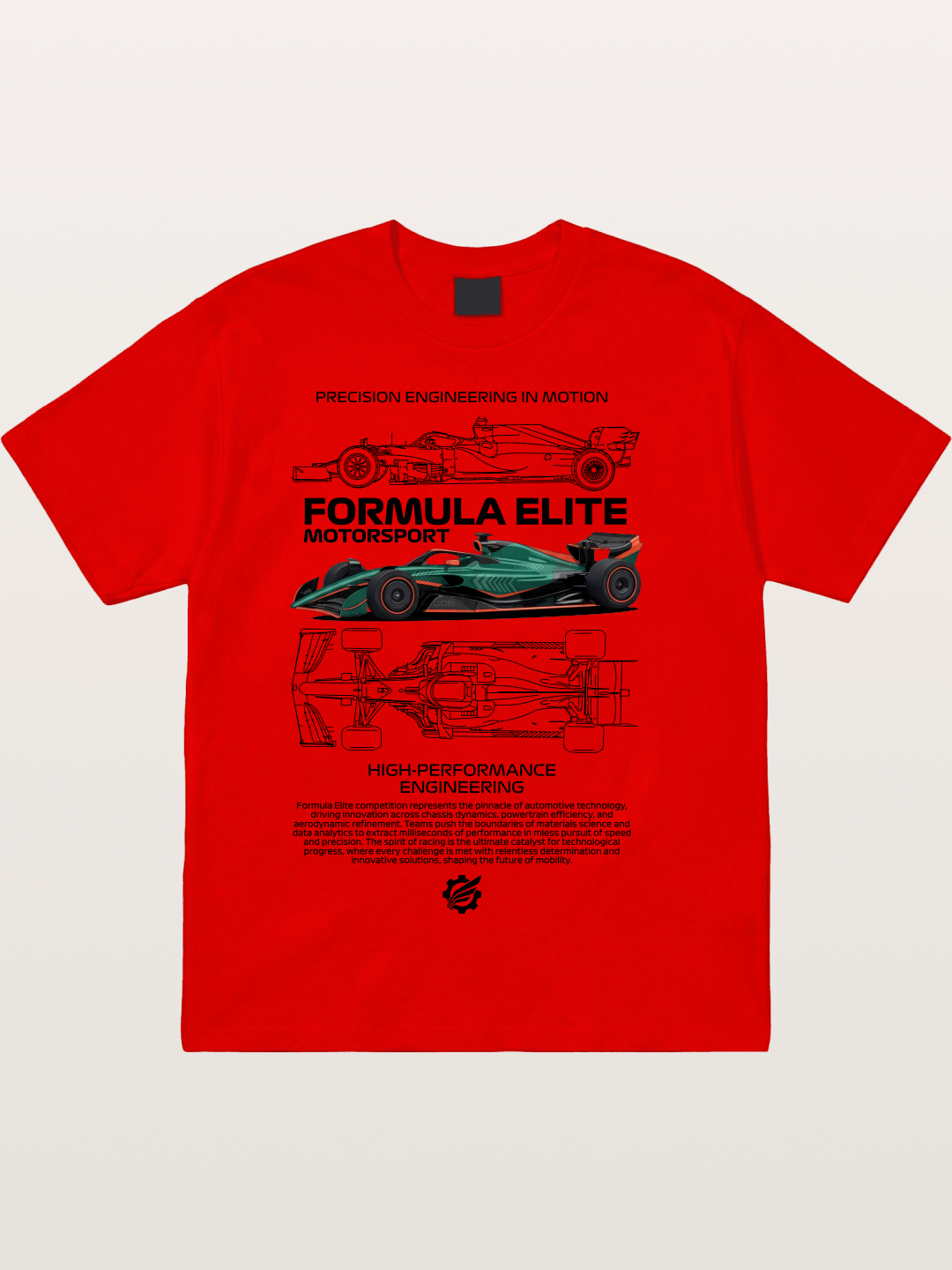 Precision Motion Cotton T-shirt