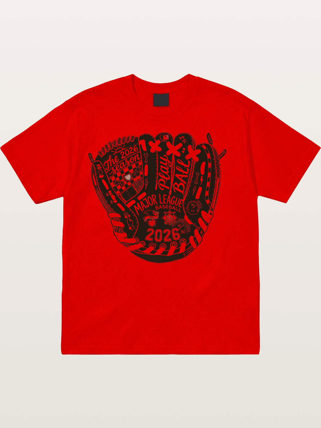 Play Ball Glove Cotton T-shirt