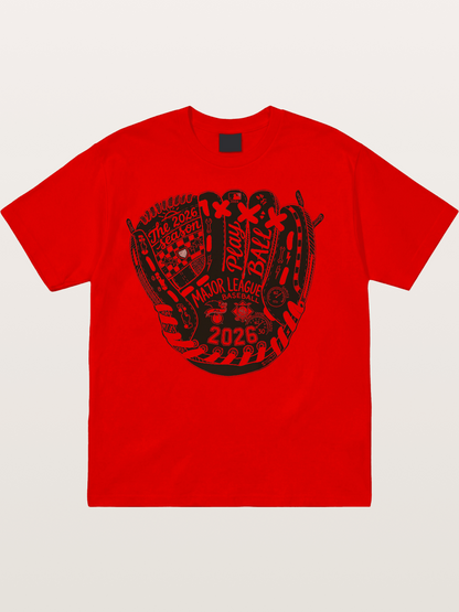 Play Ball Glove Cotton T-shirt