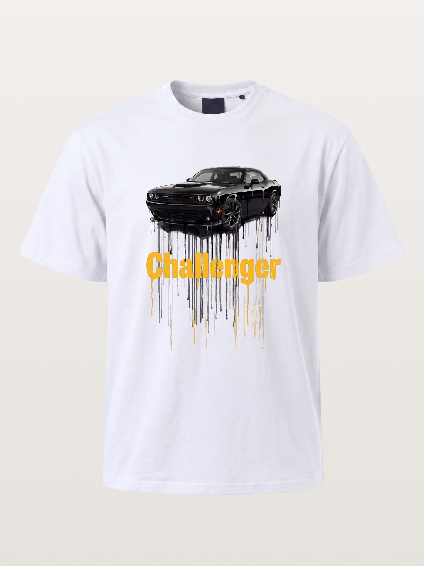 Drip Paint Challenger Poster Gildan T-shirt