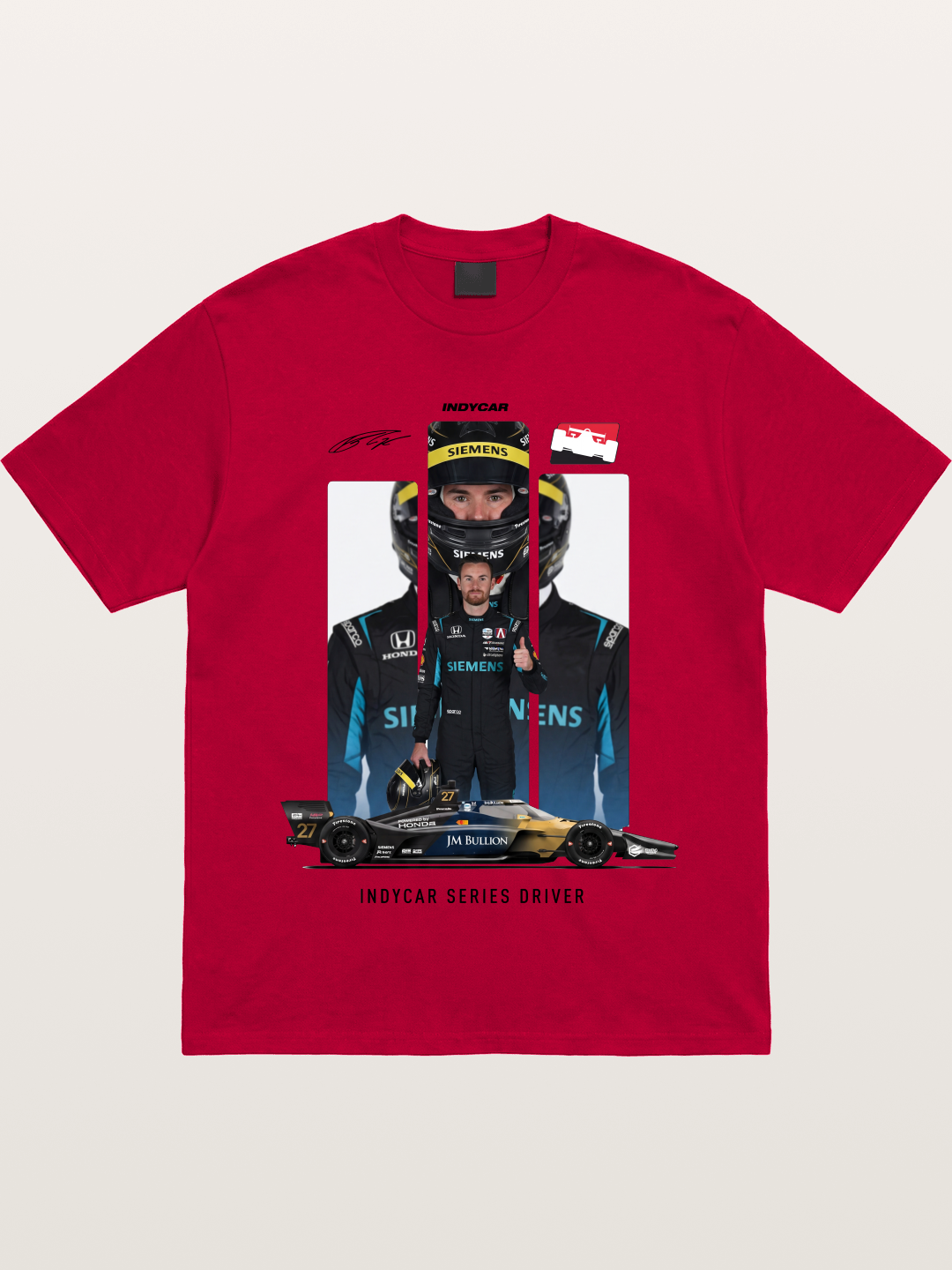 #27 IndyCar Driver Kyle Kirkwood Gildan T-shirt