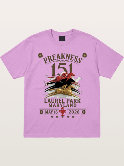 Preakness 151 Laurel Park Print Gildan T-shirt