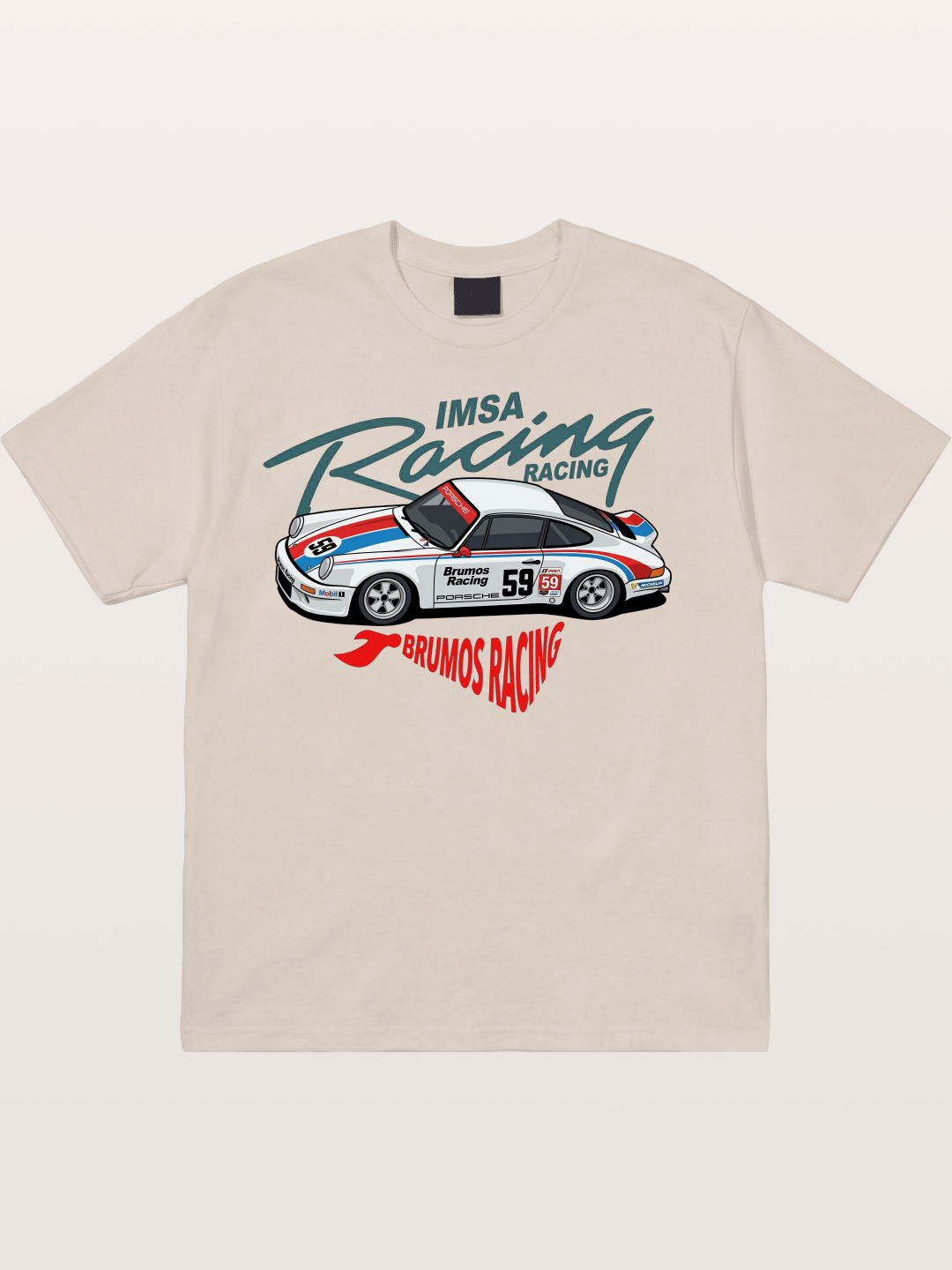 IMSA Track Map Cotton T-shirt