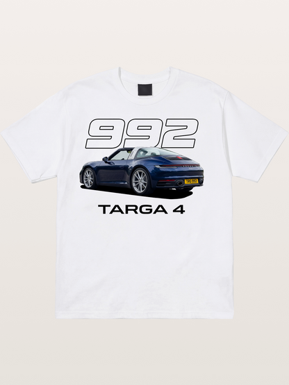 Porsche 992 Targa 4 Poster Cotton T-shirt
