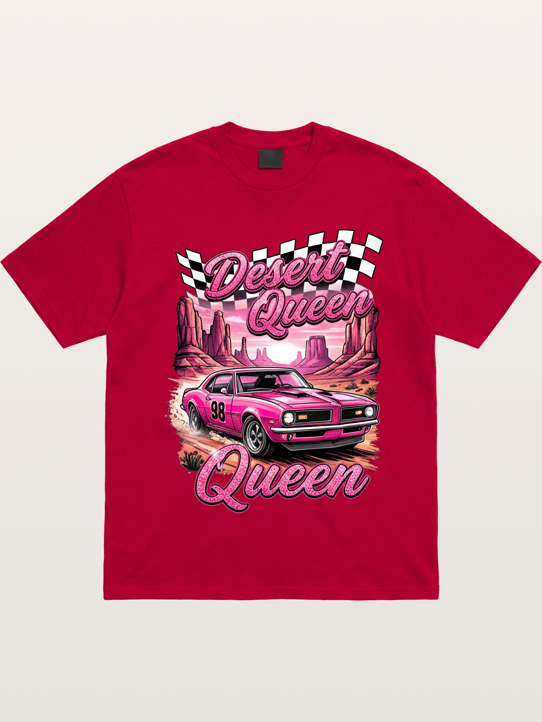 Desert Queen Racer Gildan T-shirt
