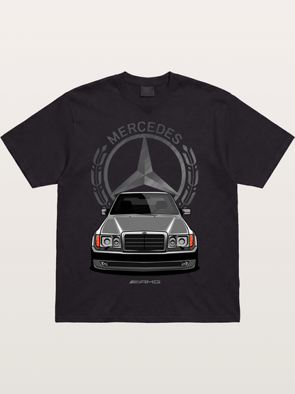 Vintage Benz Front End Cotton T-shirt