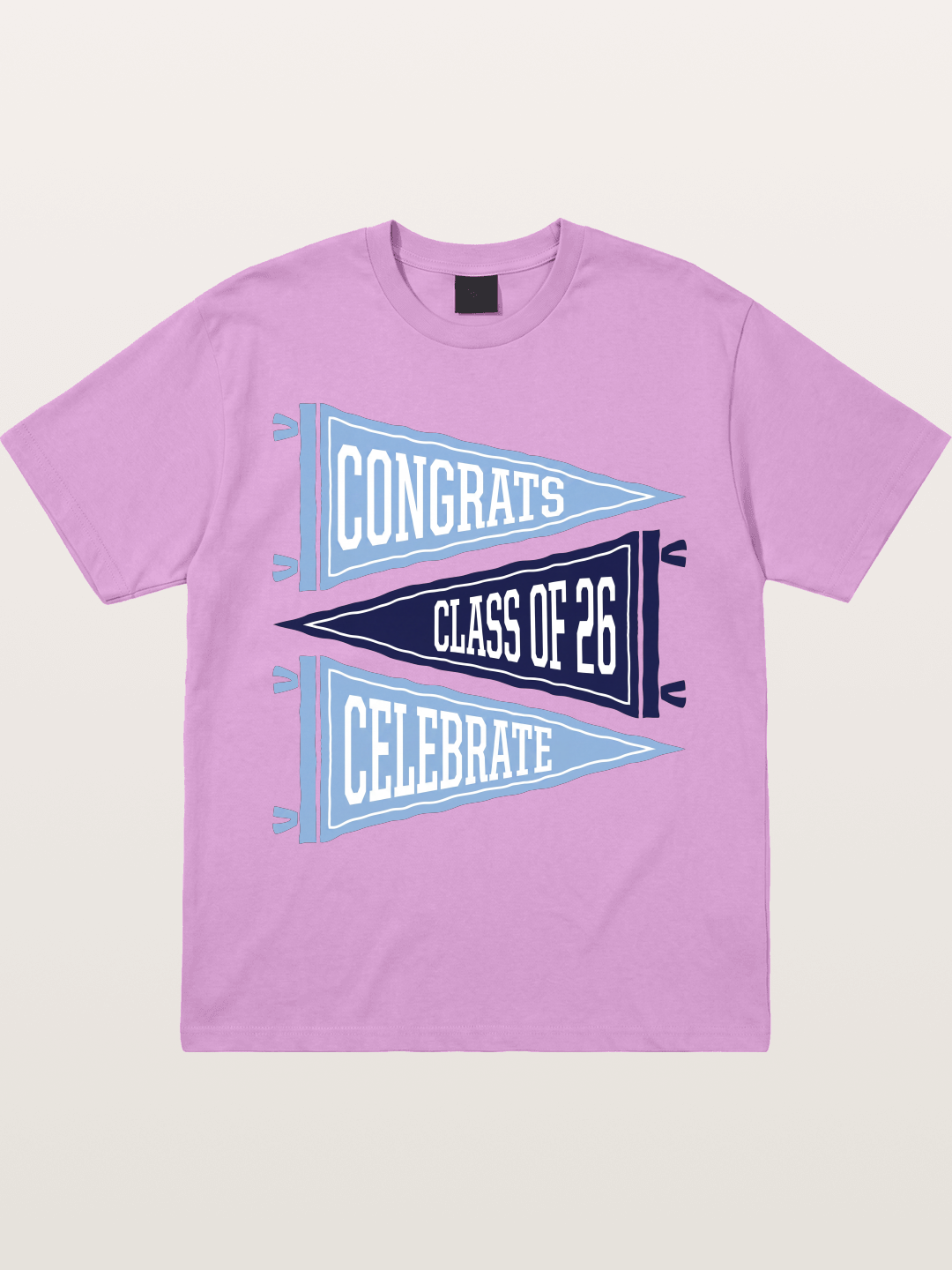 lass Of 26 Graduation Pennant Set Gildan T-shirt