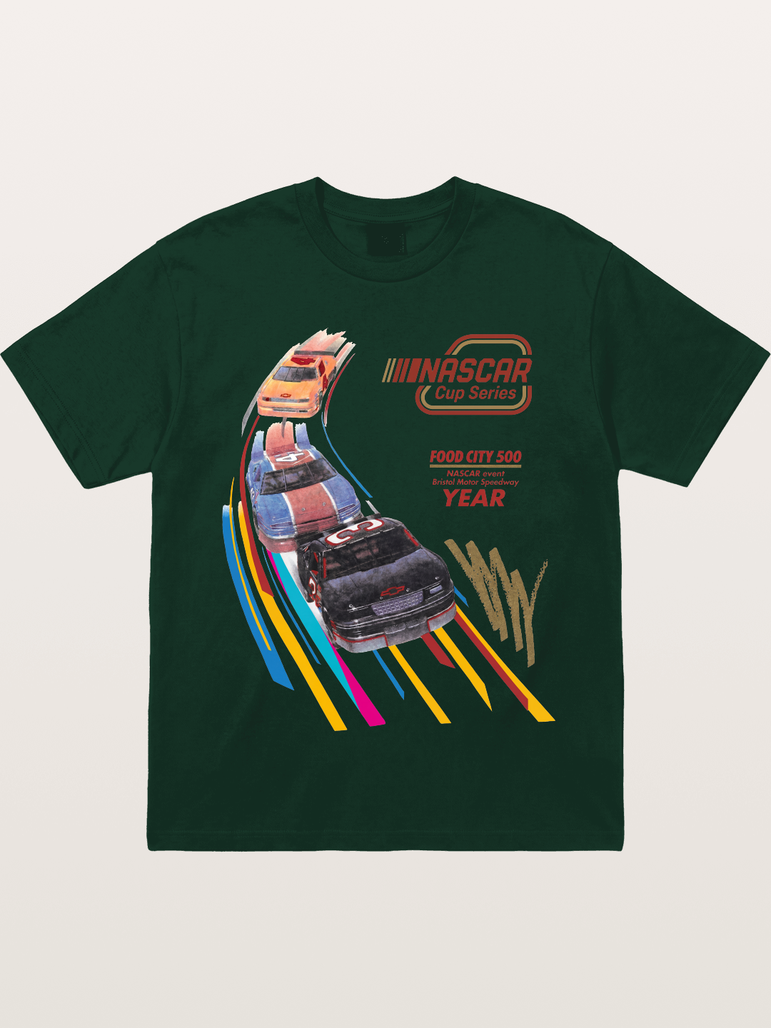Vintage NASCAR Race Graphic Gildan T-shirt