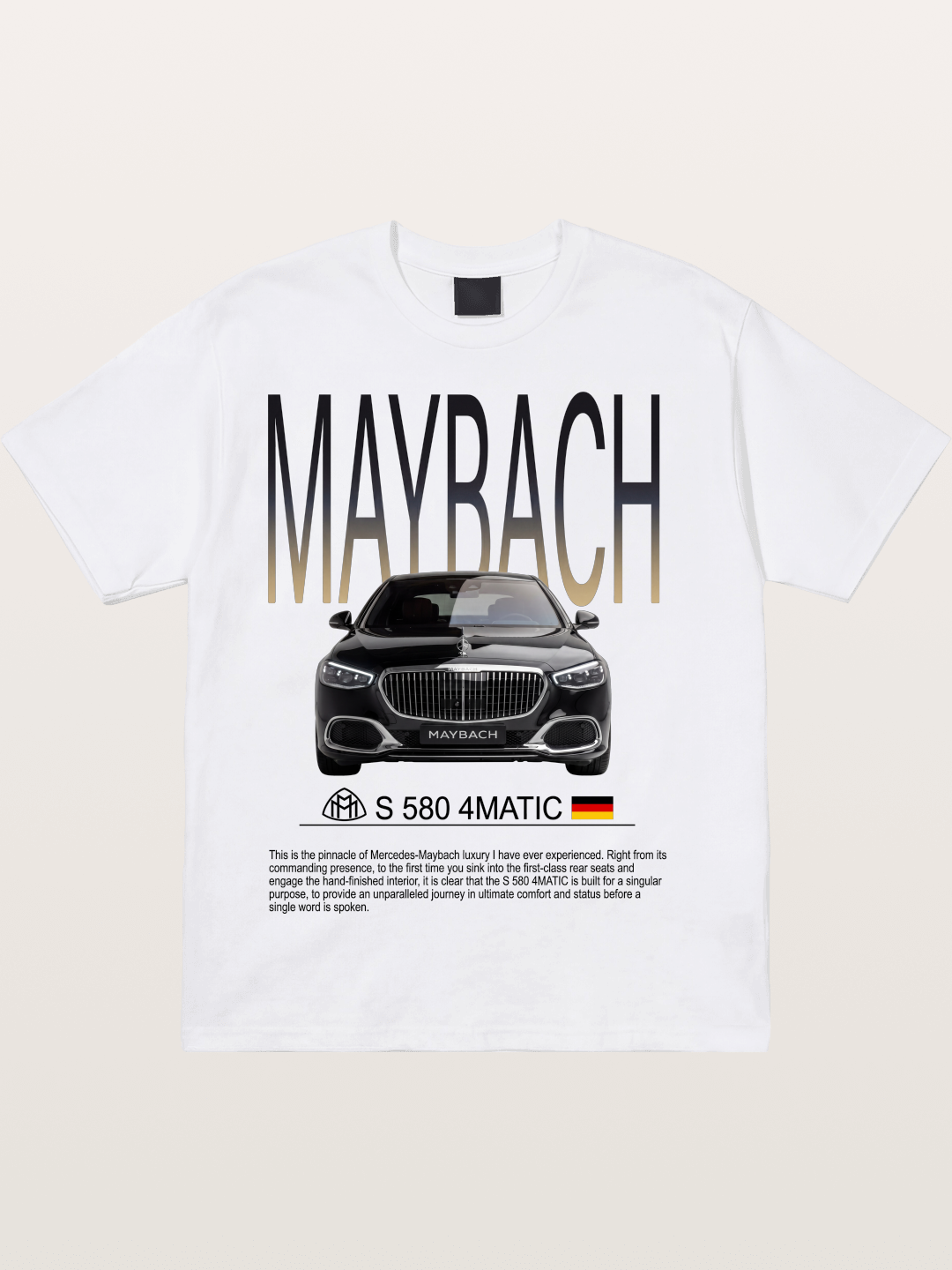 Maybach Luxury Sedan Poster Cotton T-shirt