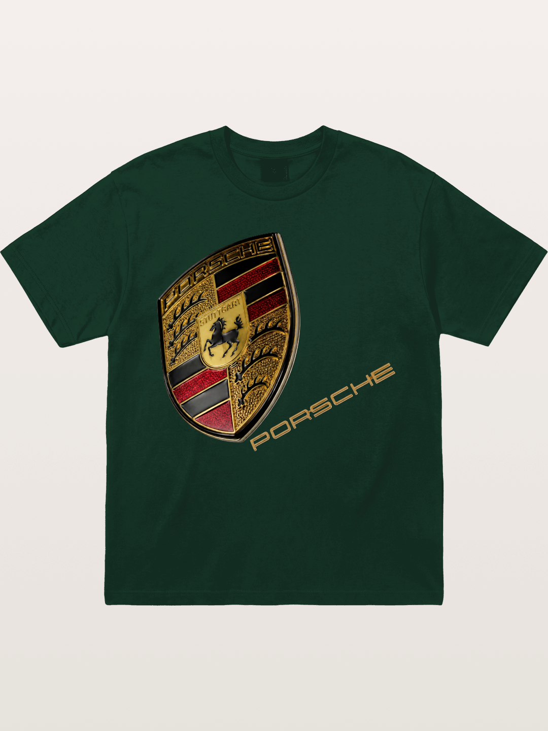 Porsche Classic Emblem Art Gildan T-shirt