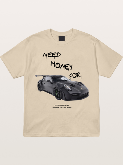 Porsche 992 GT3 RS Need Money Gildan T-shirt