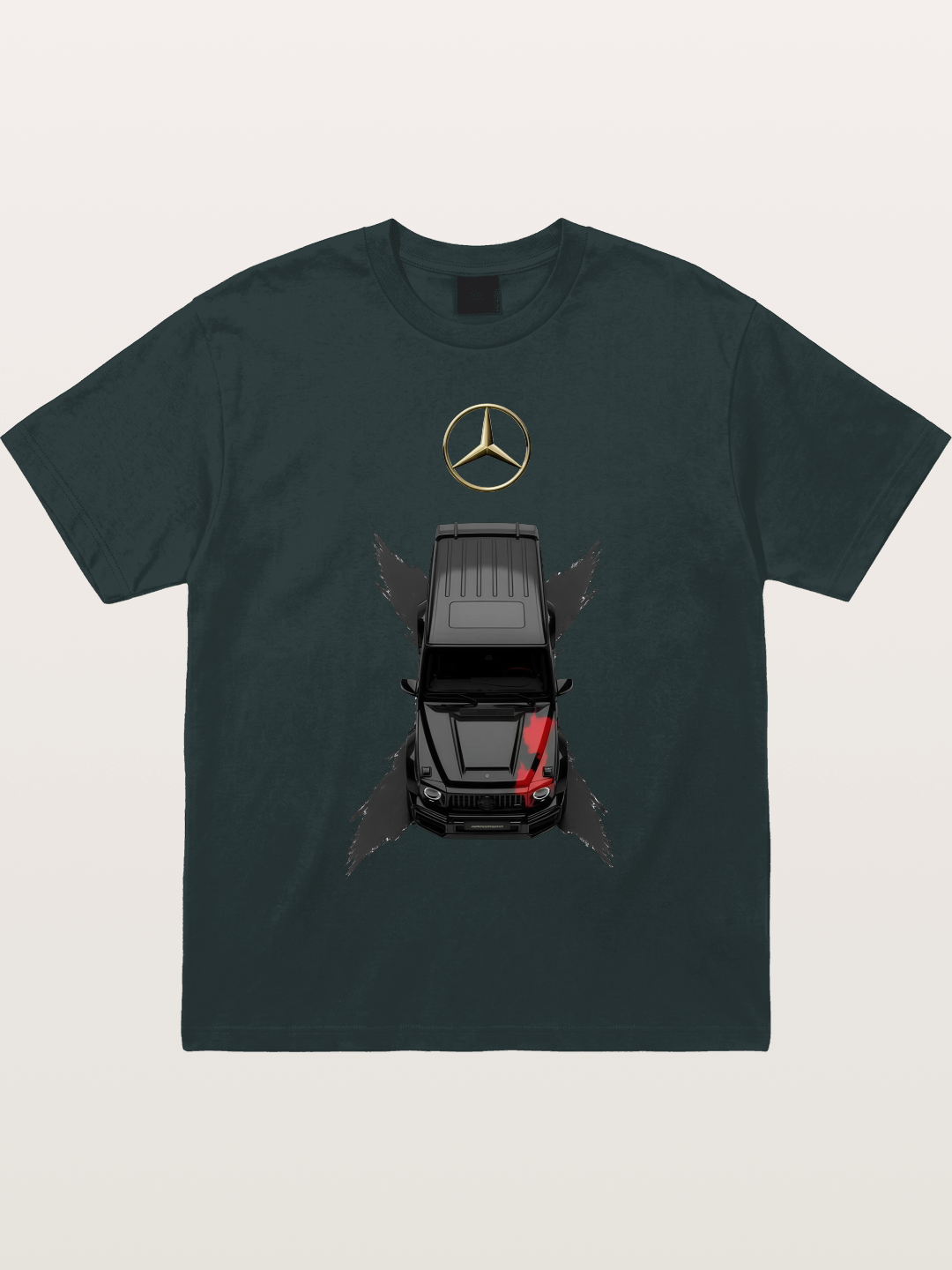 Mercedes Boxy Car Graphic Gildan T-shirt