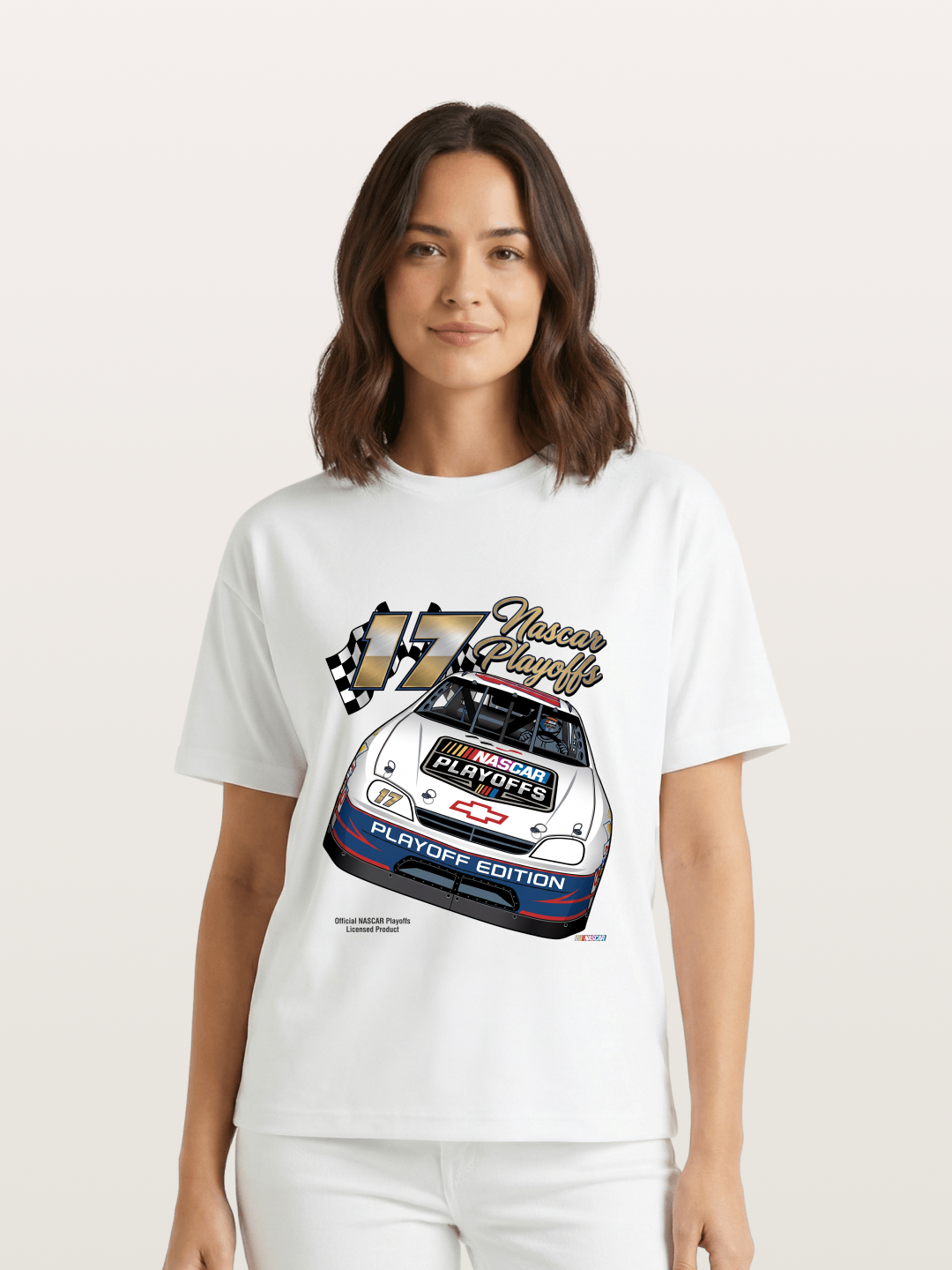17 Playoff Edition Race Car Gildan T-shirt