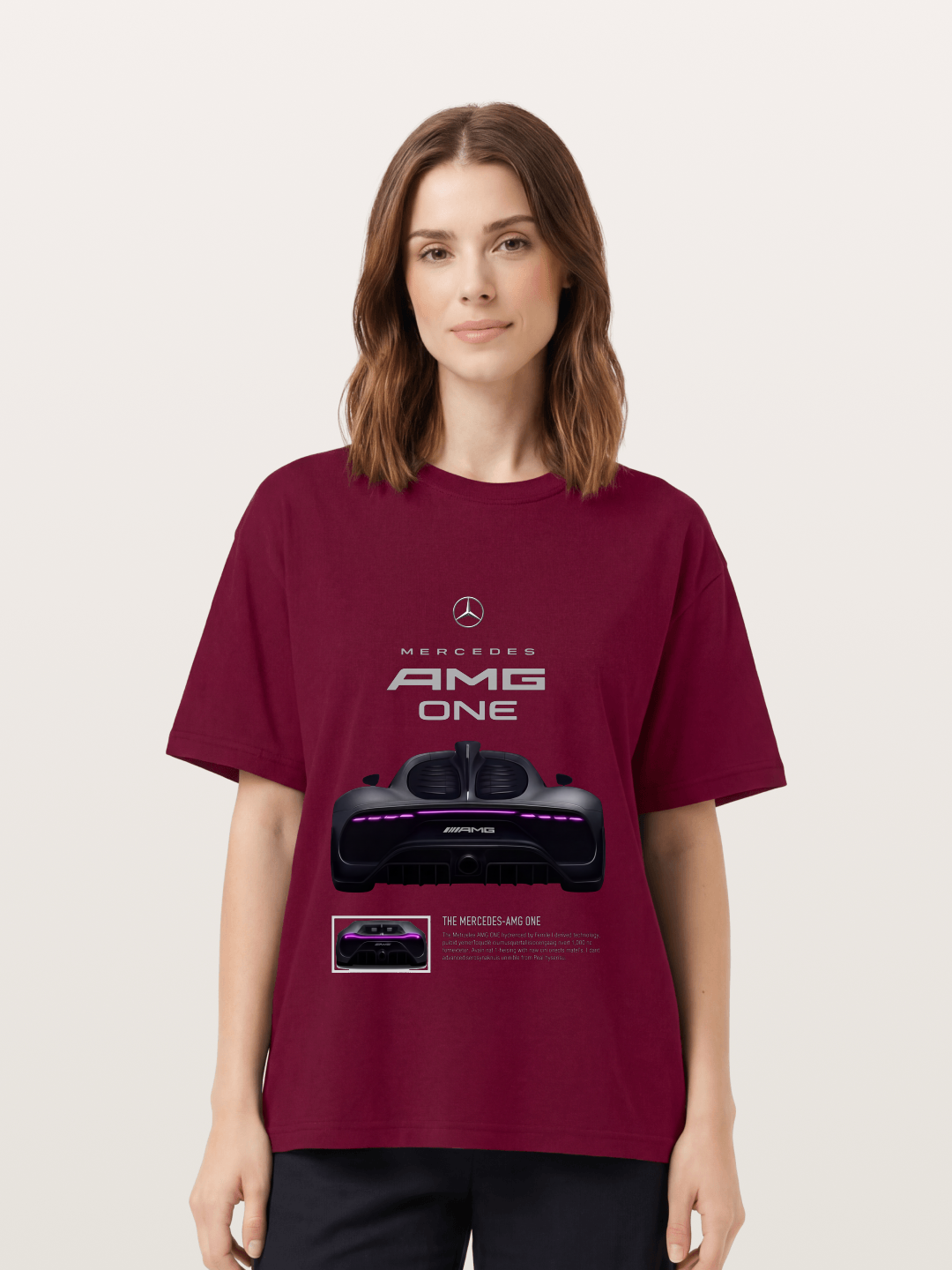 AMG One Purple Taillight Gildan T-shirt