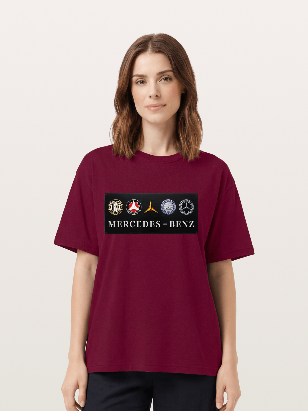 Mercedes-Benz Multi-Logo Plate Gildan T-shirt