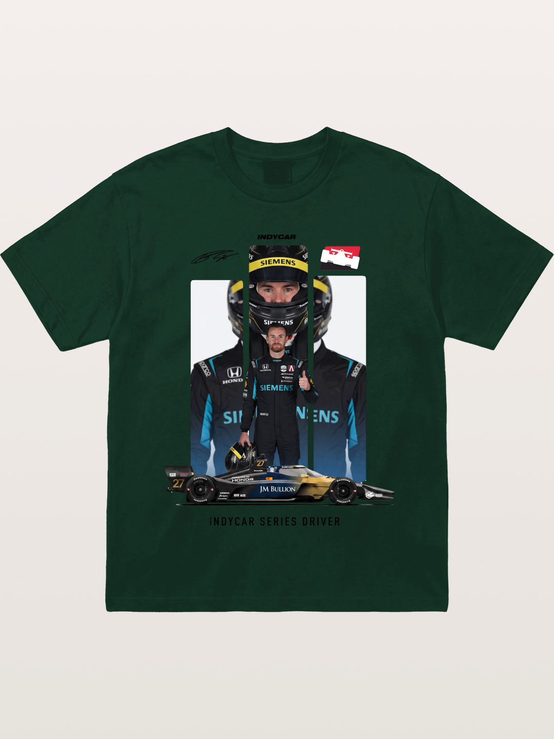 #27 IndyCar Driver Kyle Kirkwood Gildan T-shirt