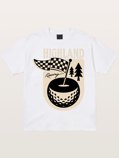 Highland Race Cotton T-shirt