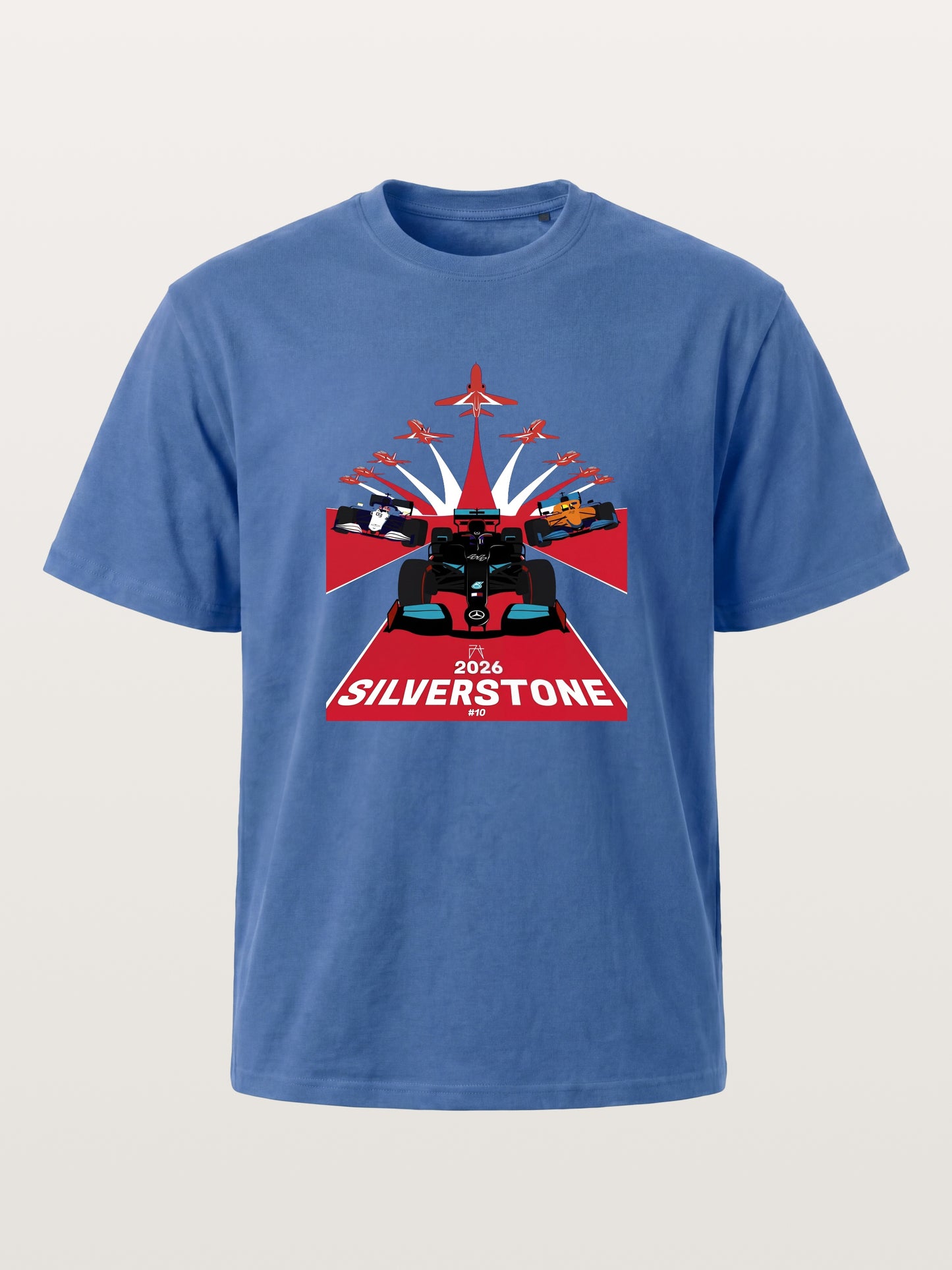Silverstone F1 Race Formation With Jets Gildan T-shirt