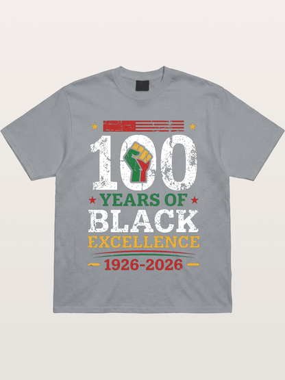 Juneteenth Centennial Excellence Tribute Gildan T-shirt