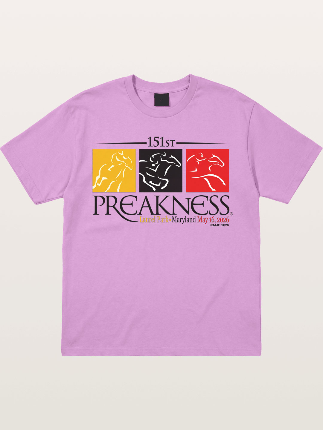 151st Preakness Race Minimal Poster Gildan T-shirt