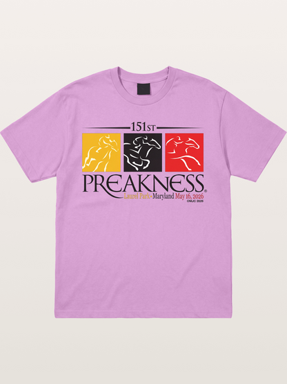 151st Preakness Race Minimal Poster Gildan T-shirt