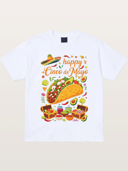 Cinco de Mayo Giant Taco Feast Gildan T-shirt