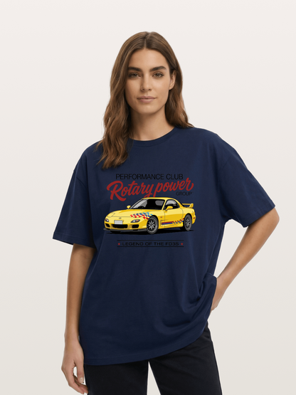 Rotary Power Cotton T-shirt