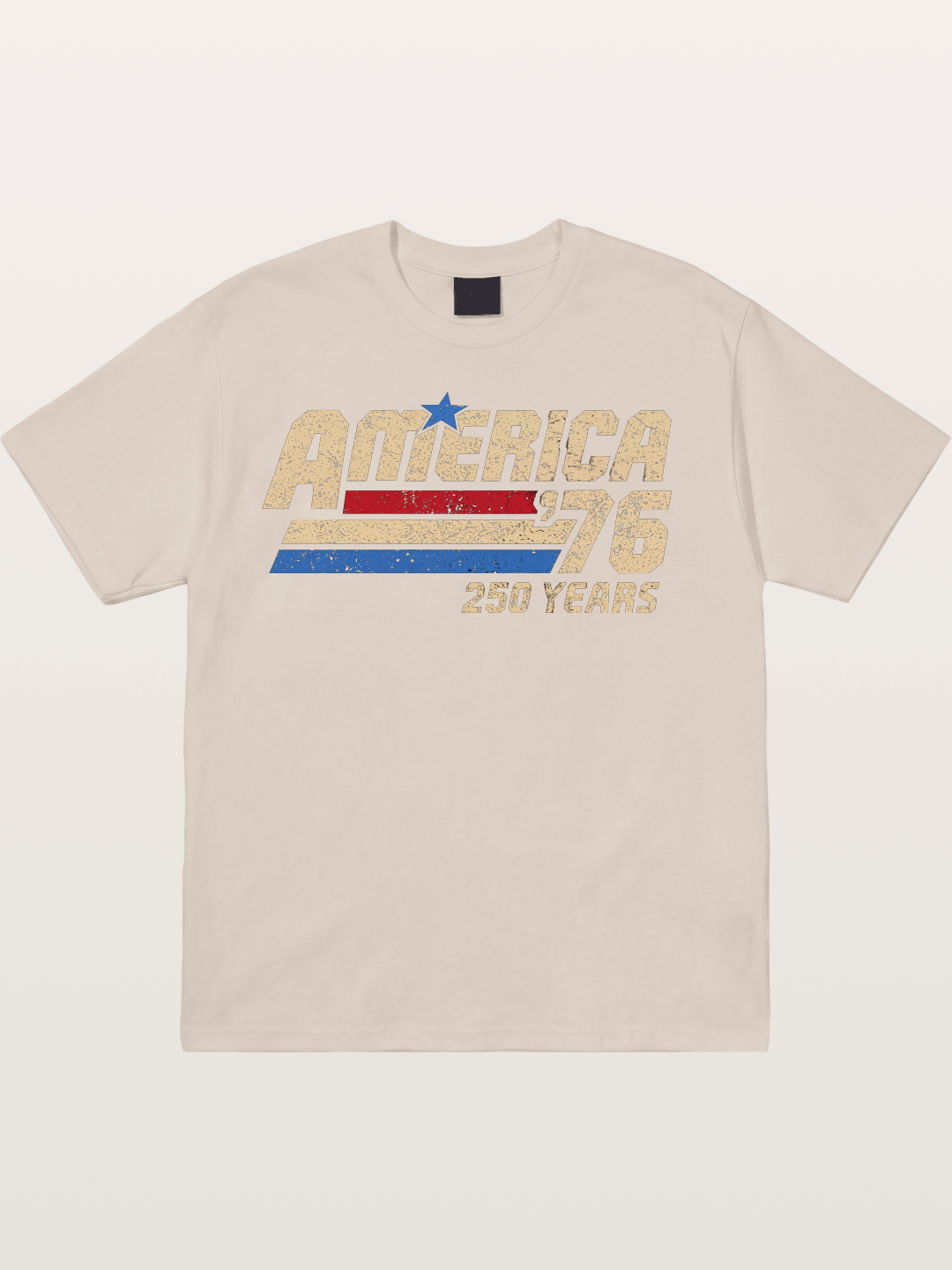 Vintage America '76 250 Years Cotton T-shirt