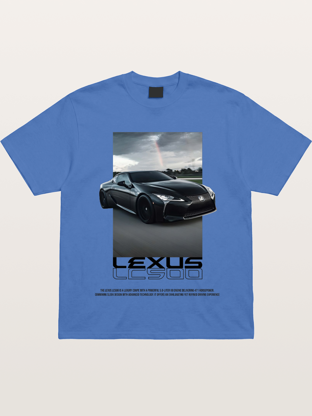 Lexus LC500 Sports Car Poster Gildan T-shirt