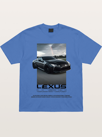 Lexus LC500 Sports Car Poster Gildan T-shirt