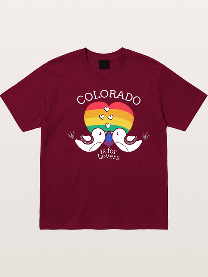 Colorado Trans Pride Heart Design Gildan T-shirt